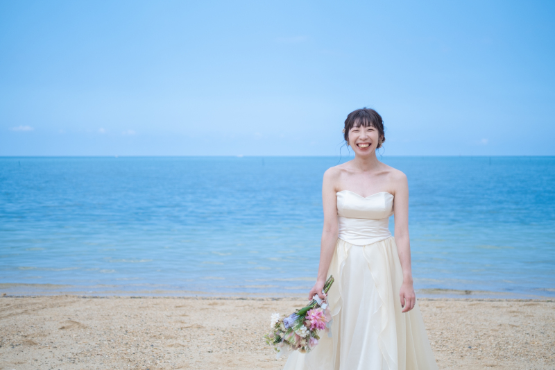 新婦様のソロショット