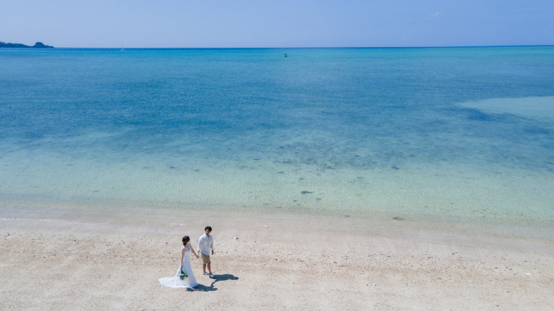 海を一望！ドローン写真