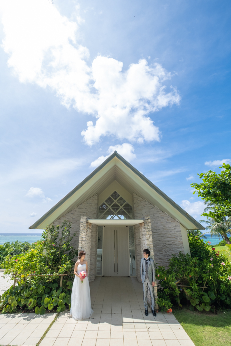 チャペルで撮影♪