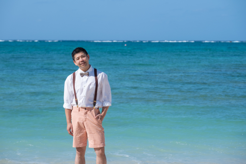 新郎様のソロショット