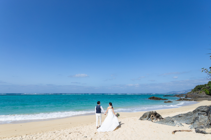 恩納村北西部のビーチに到着です♪