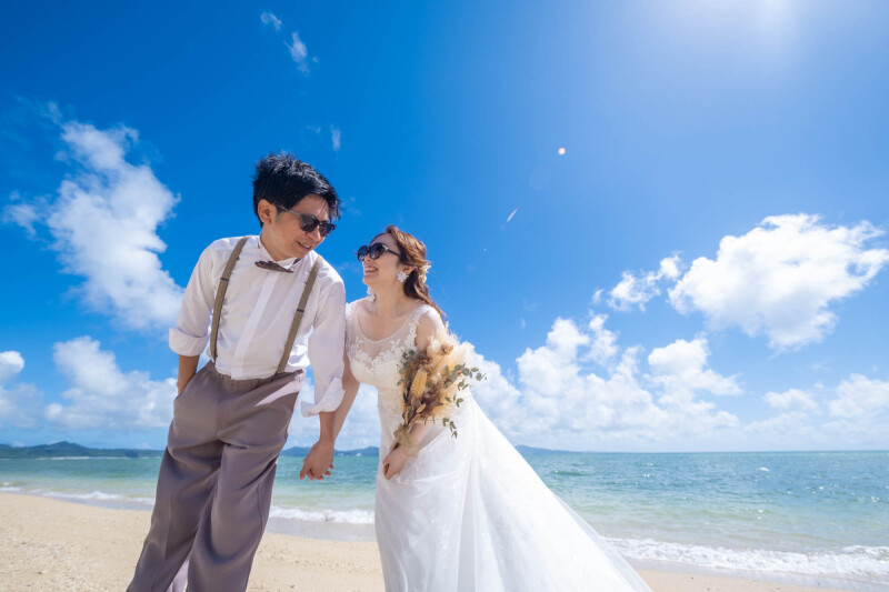 サングラスをかけて♪