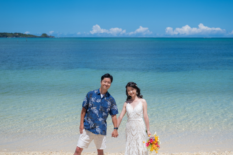 フォトウェディングSプラン+ドローン写真♪