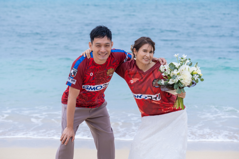 【公式HP限定プラン】 沖縄フォトウェディング洋装・和装Mプラン(前半)