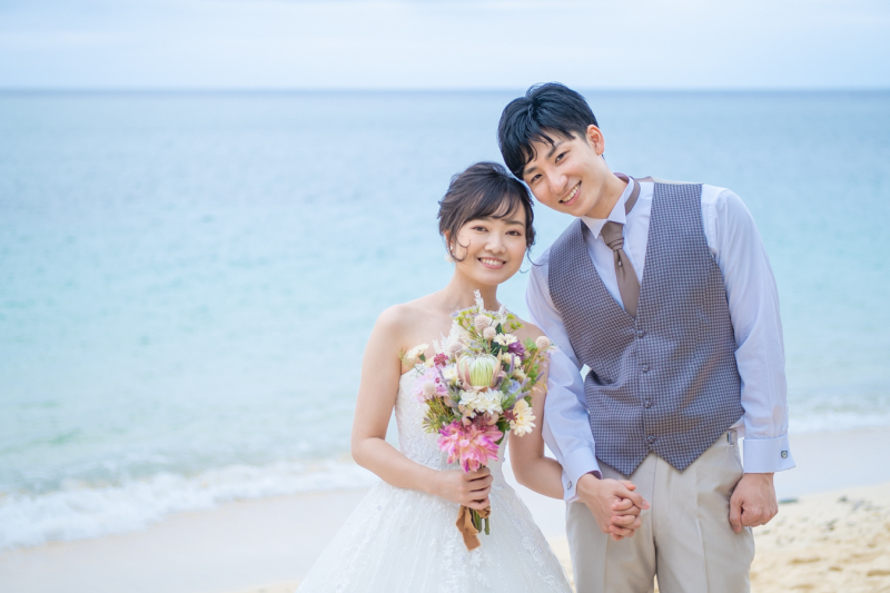 ウェディングフォトLプラン＋チャペル＋サンセット+:.