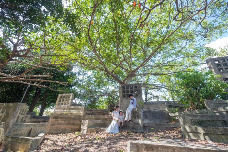 ビーチの次はグリーン撮影