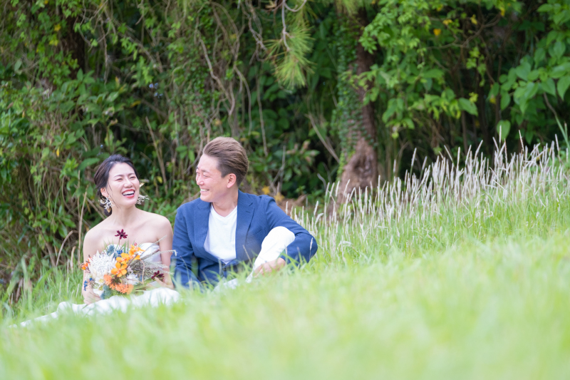 笑顔が素敵なおふたり♪