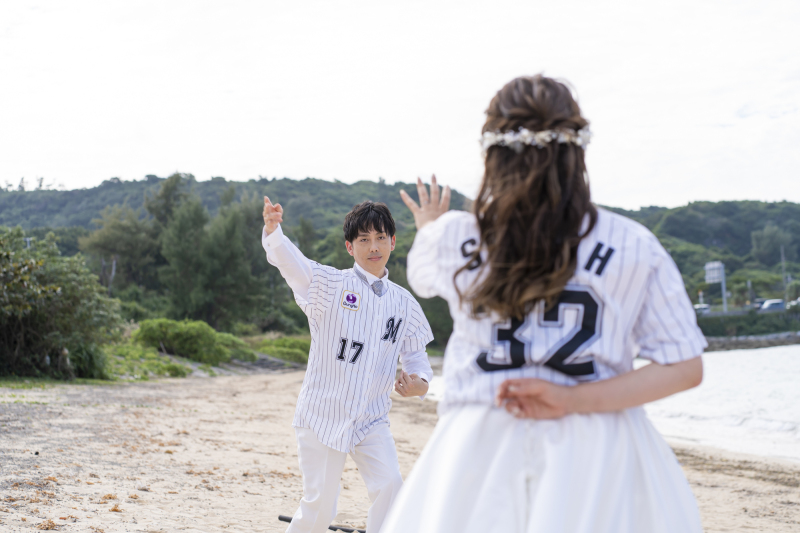 新郎様のショット!