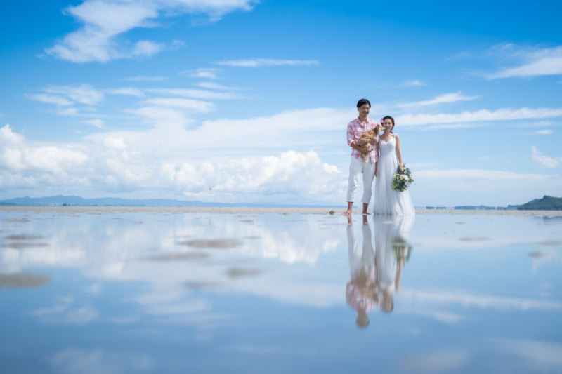 【9/14　11:00】ウユニ塩湖風♪