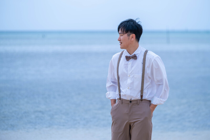 ナチュラルなカジュアル衣装