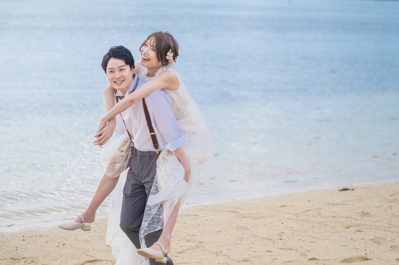 おんぶショット♪