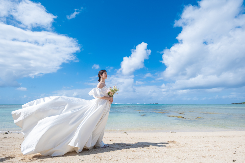花嫁様のソロショット