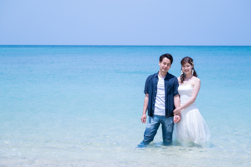 梅雨入り中の沖縄フォトウェディングの様子をご紹介