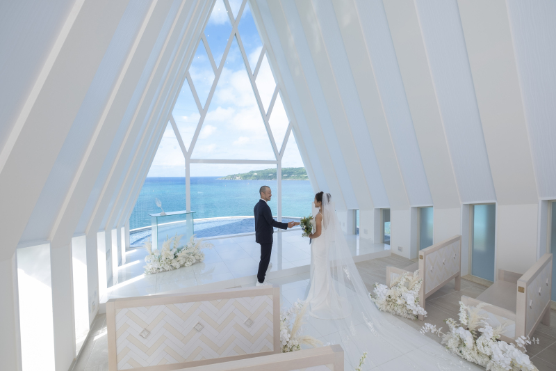 透き通った海がとっても綺麗！