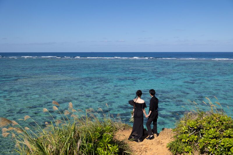 撮影地1箇所目は、ザネー浜