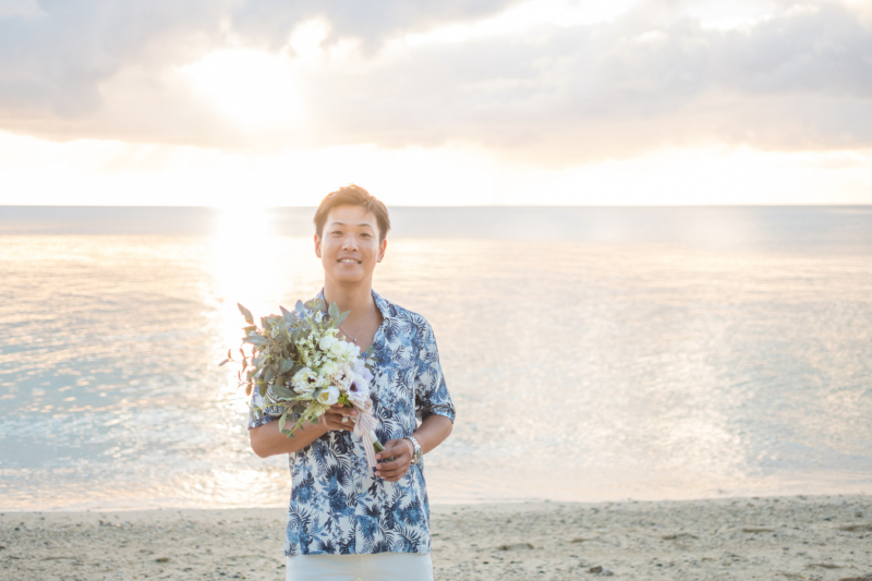 サプライズ大成功の笑顔♪