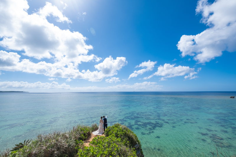 息を吞む程美しい海
