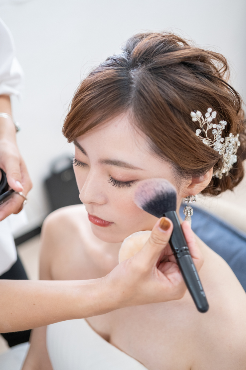 ヘアメイク開始♪