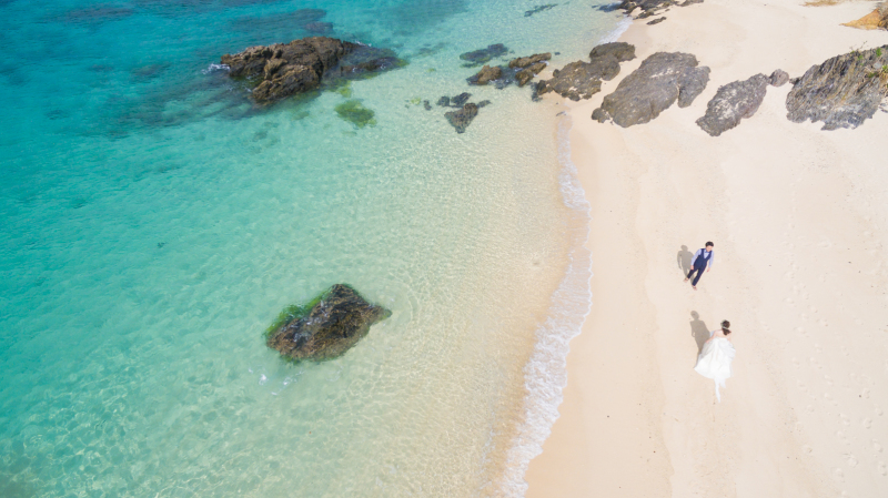 もちろんドローンは必須アイテム♪