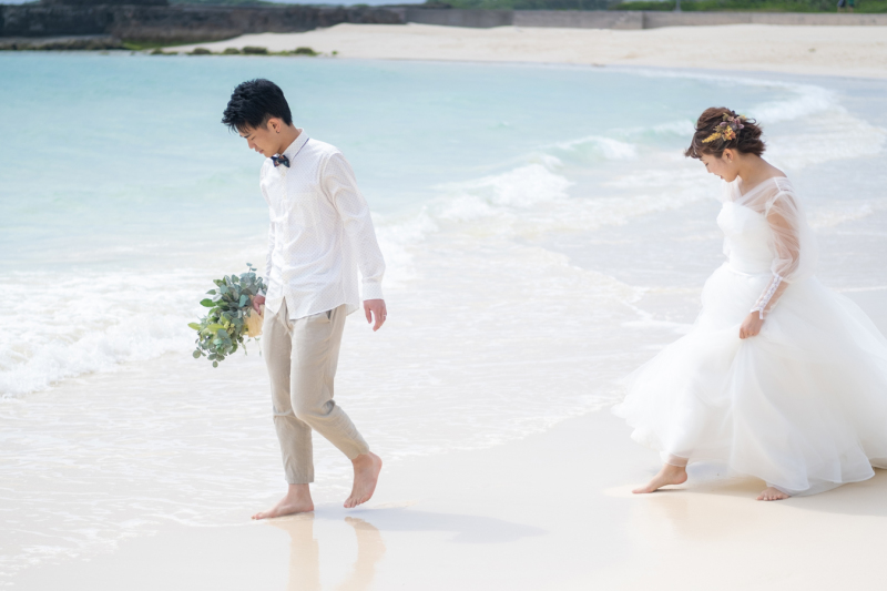 ビーチでお散歩♪