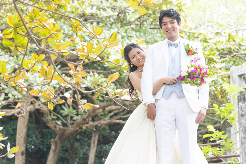 新婦様からのハグ♪