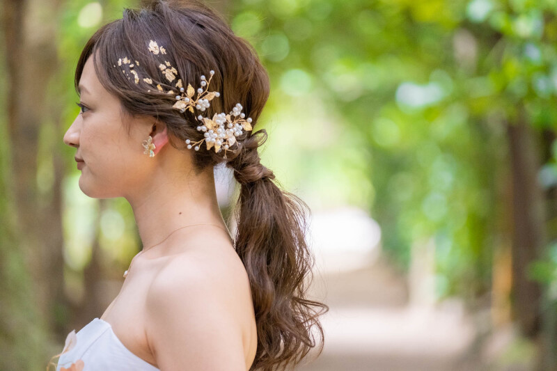 ヘアメイクのリクエストOKです♪