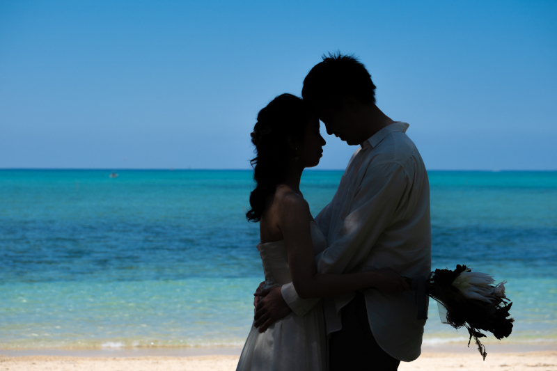 シルエット撮影