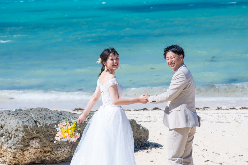 宮古島の海はやっぱりきれい…