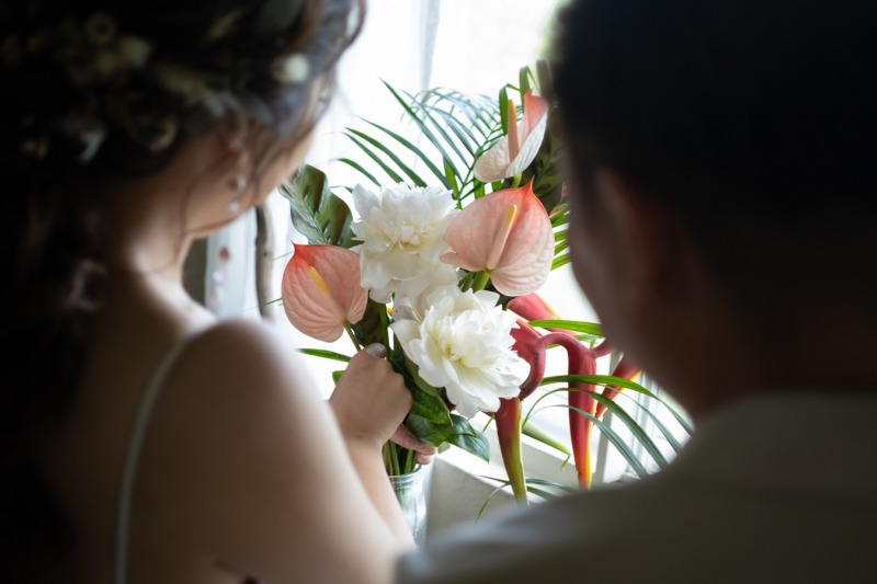 手作りブーケ♪