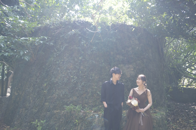 落ち着いたカラーの衣装へ、衣装チェンジ♪