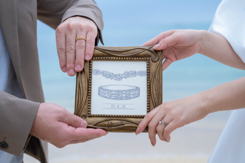 二人の思い出と一緒にフォトウェディング