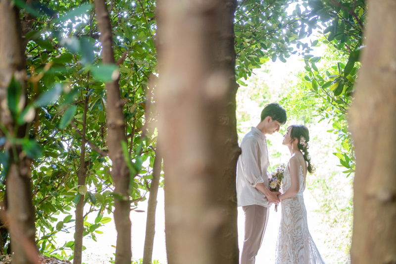 撮影地を変えて♪次は、グリーンへ