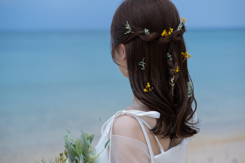 個性が出るヘアアレンジ