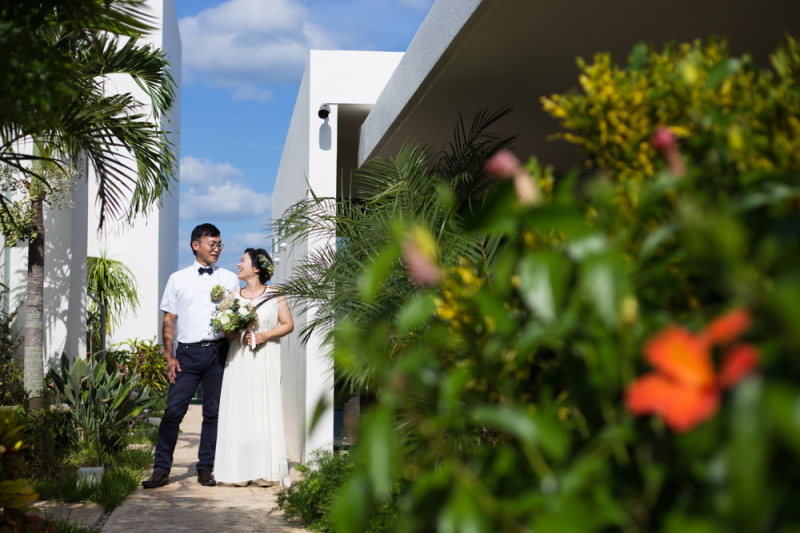 緑いっぱいのホテル