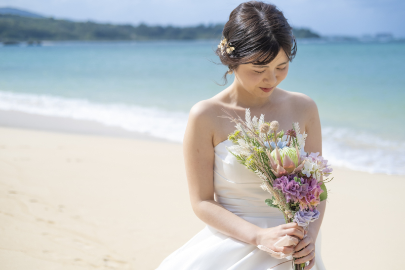 新婦様のソロショット