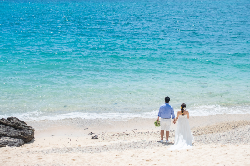 沖縄北西部の海へ移動♪