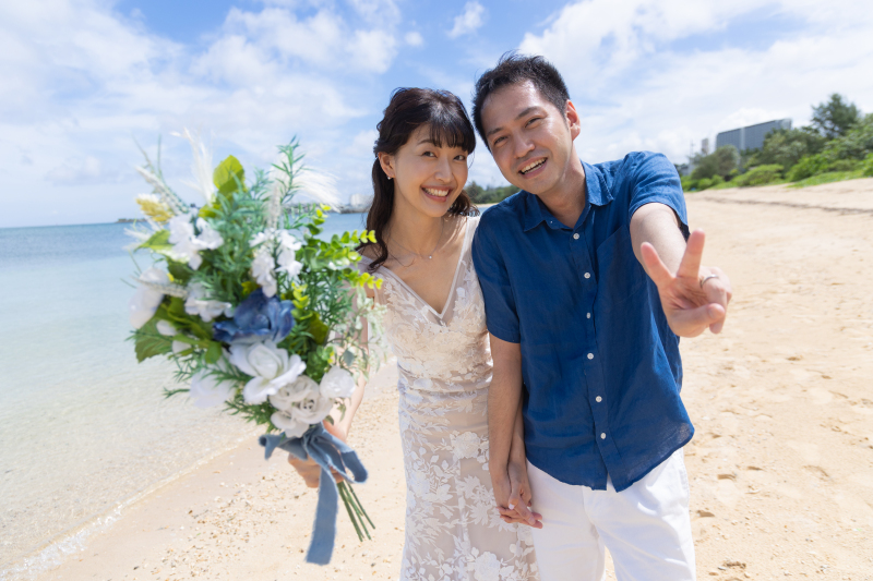 お二人の自然な姿を