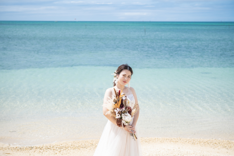 新婦様のソロショット