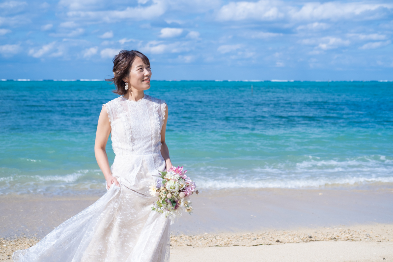 新婦様おひとりショット