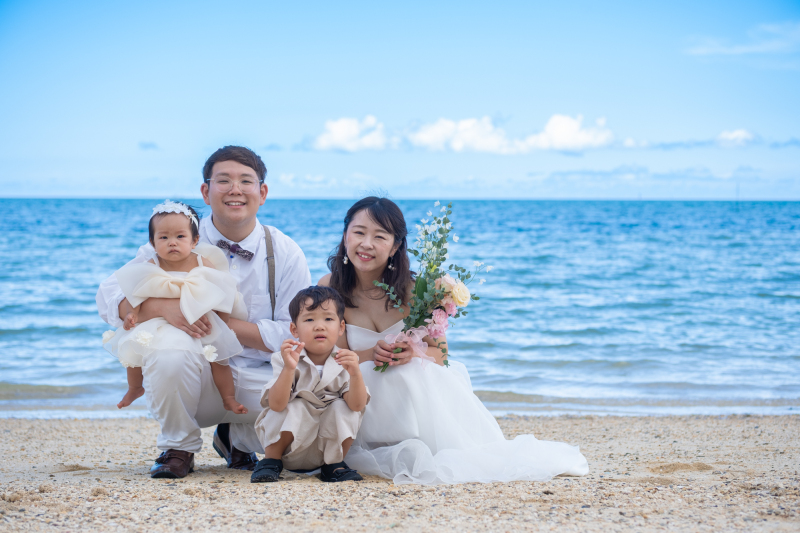 ご家族でぎゅと寄り添って♪