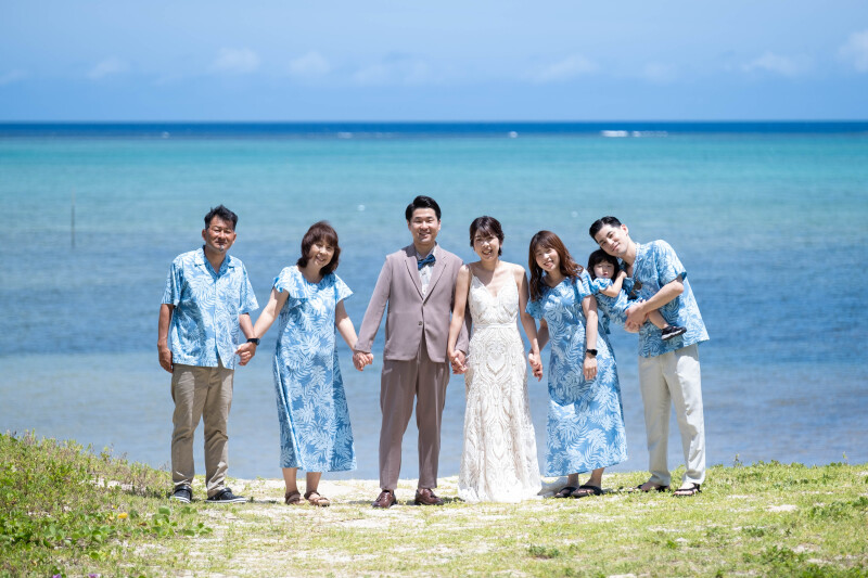 ご家族でフォトウエディング