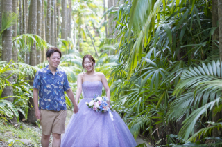 フォトウェディングSプラン【東南植物楽園】