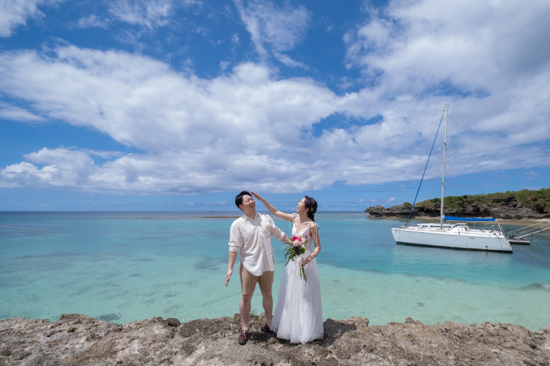 お二人らしいお写真