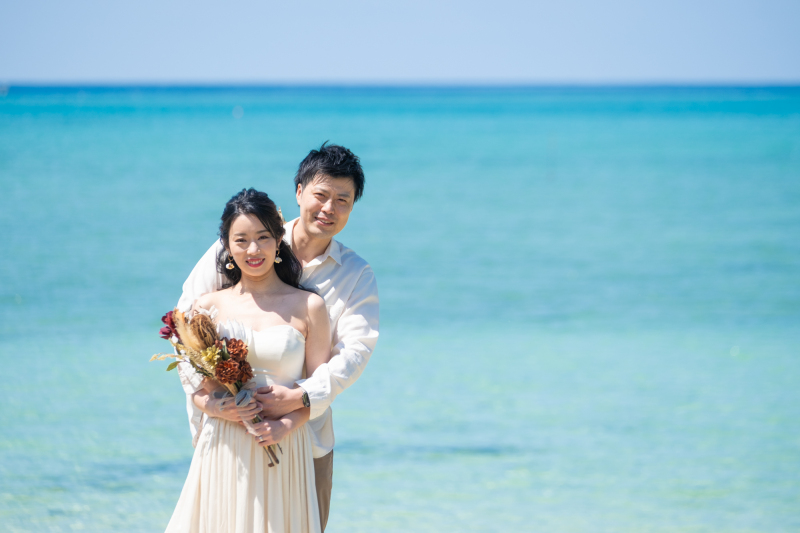 沖縄フォトウェディング！(撮影地1箇所)