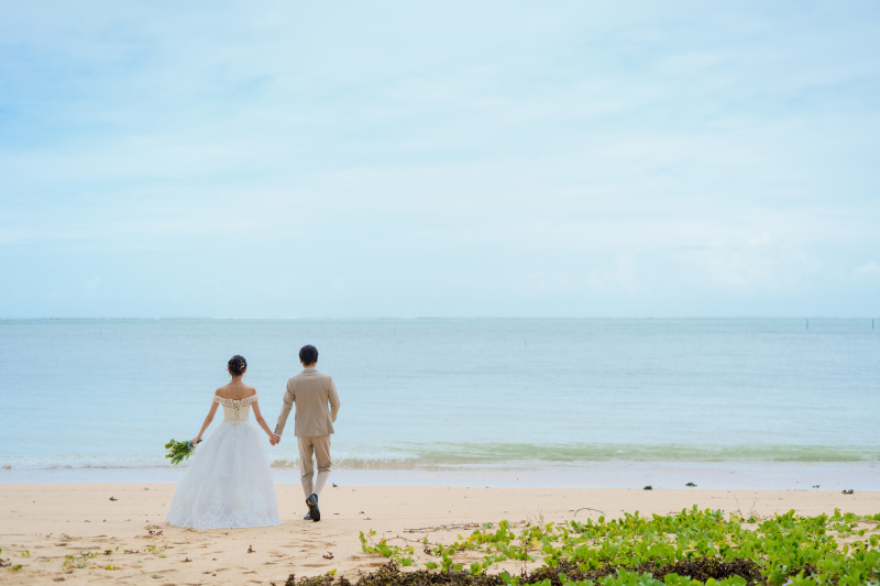 さっそくビーチへ♪