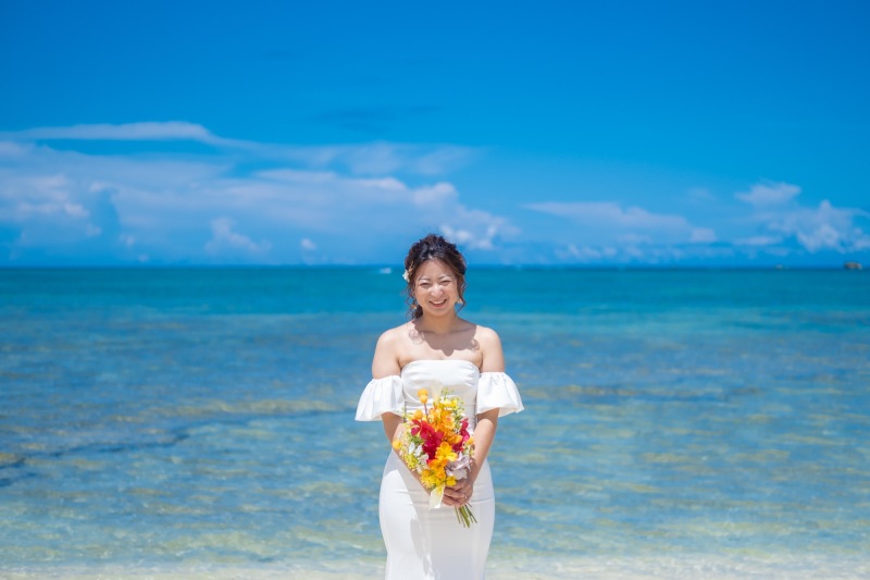 新婦様のソロショット