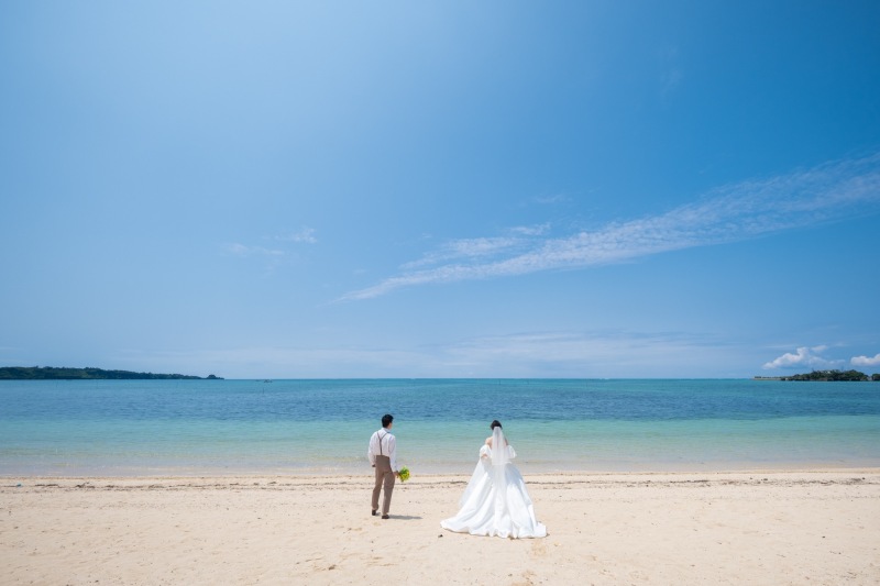 緑の丘を楽しんだらビーチへ♪