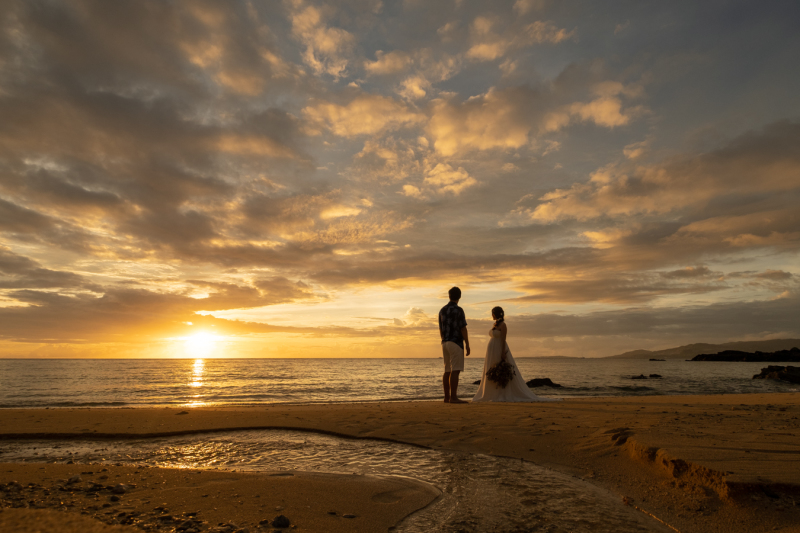 帰り際のサンセット♪