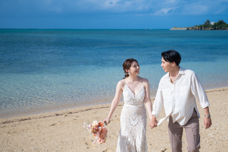 フォトウェディングMプラン＋サンセット（10月撮影の様子♪）