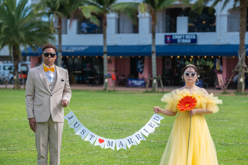 JUST MARRIED!